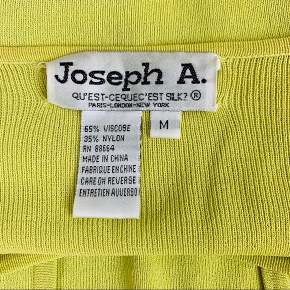 Joseph A Green Sweater. Cardigan. Medium - Picture 5 of 5